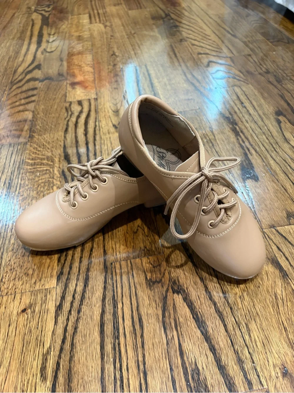 Stelle Kids Tap Shoes in Tan